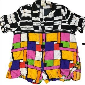 Steilmann Colorblock Vintage Shirt